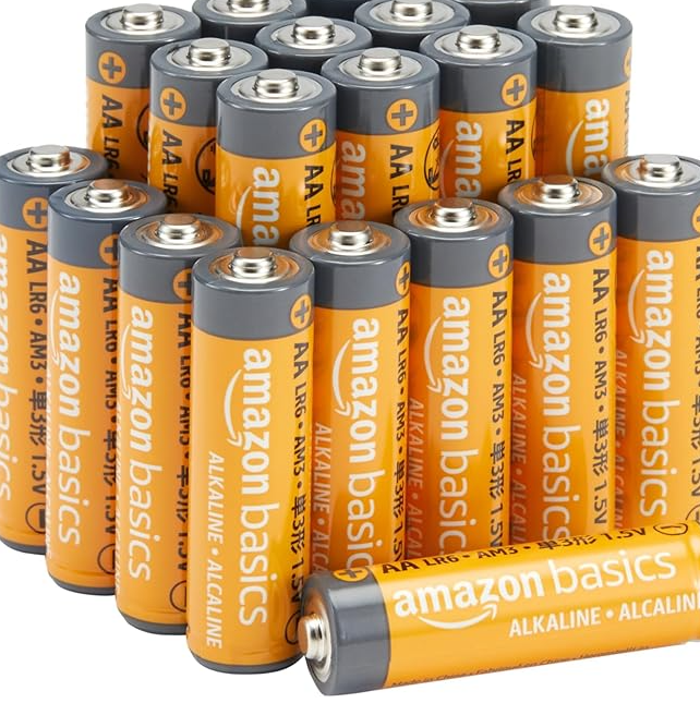 Amazonベーシック 単3形 アルカリ乾電池 20本