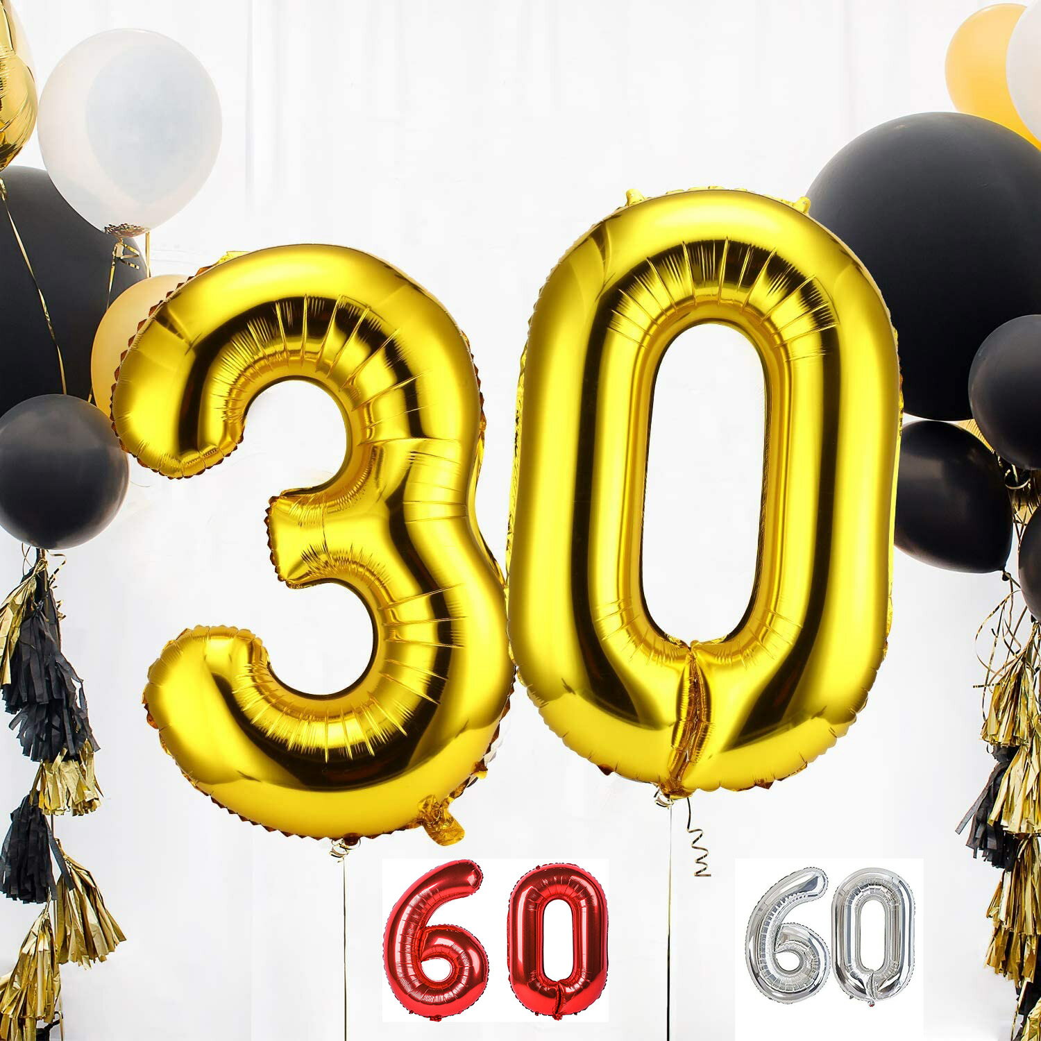 数字バルーン 80cm（イメージ）